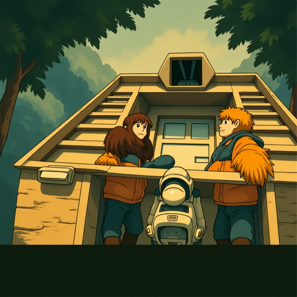 Alden Ehrenreich and Joonas Suotamo in Solo: A Star Wars Story (2018) - Anime style