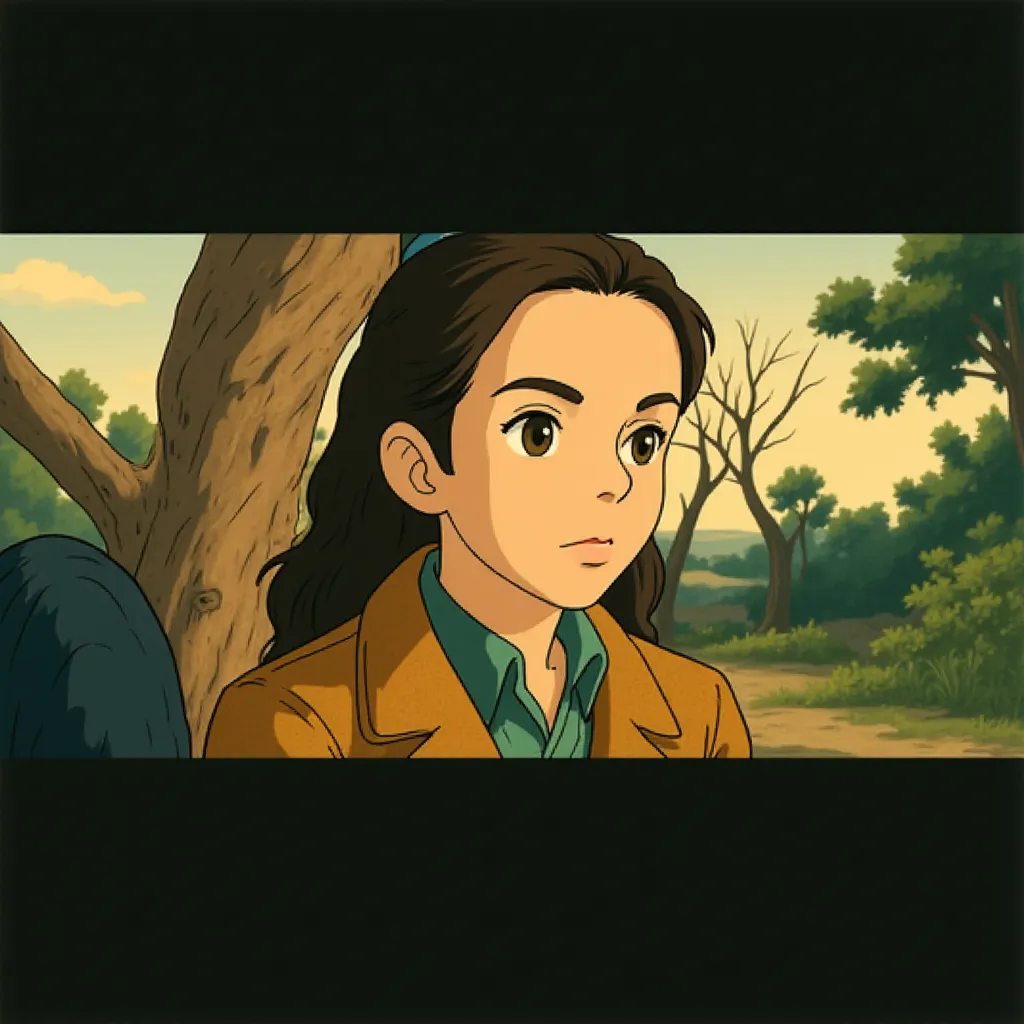 Emily Blunt in Oppenheimer (2023) - Anime style