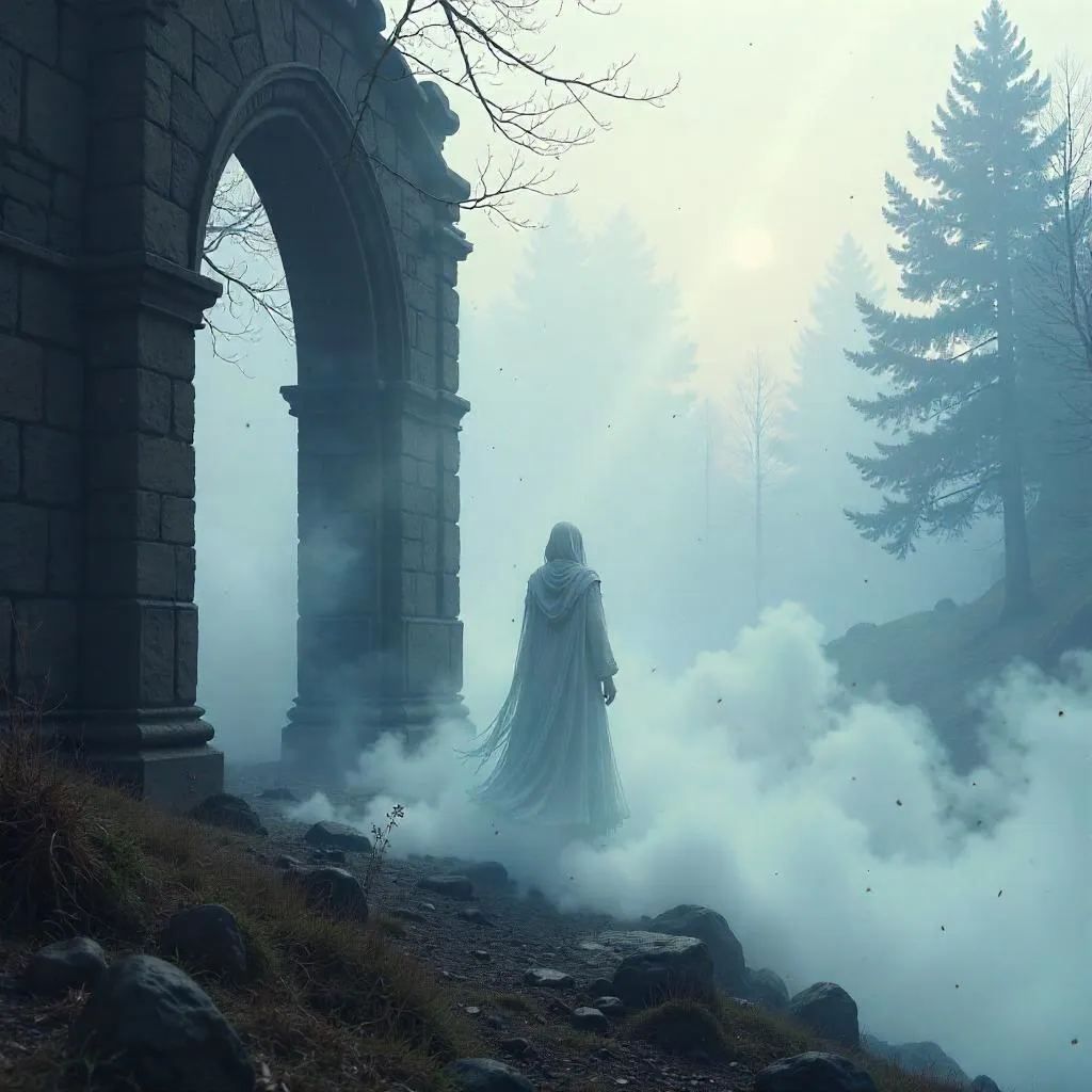 Wraith in Morning Mist — Concept Art