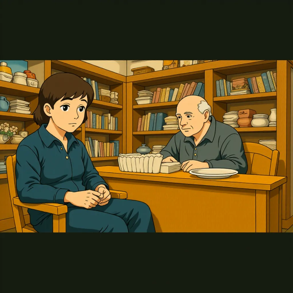 Casey Affleck and Stephen McKinley Henderson in Manchester by the Sea (2016) - Anime style