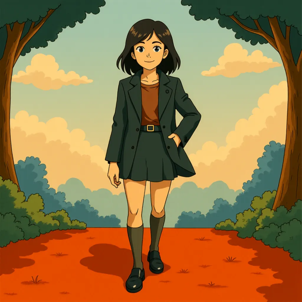 Lucy Liu at an event for Red One (2024) - Ghibli style