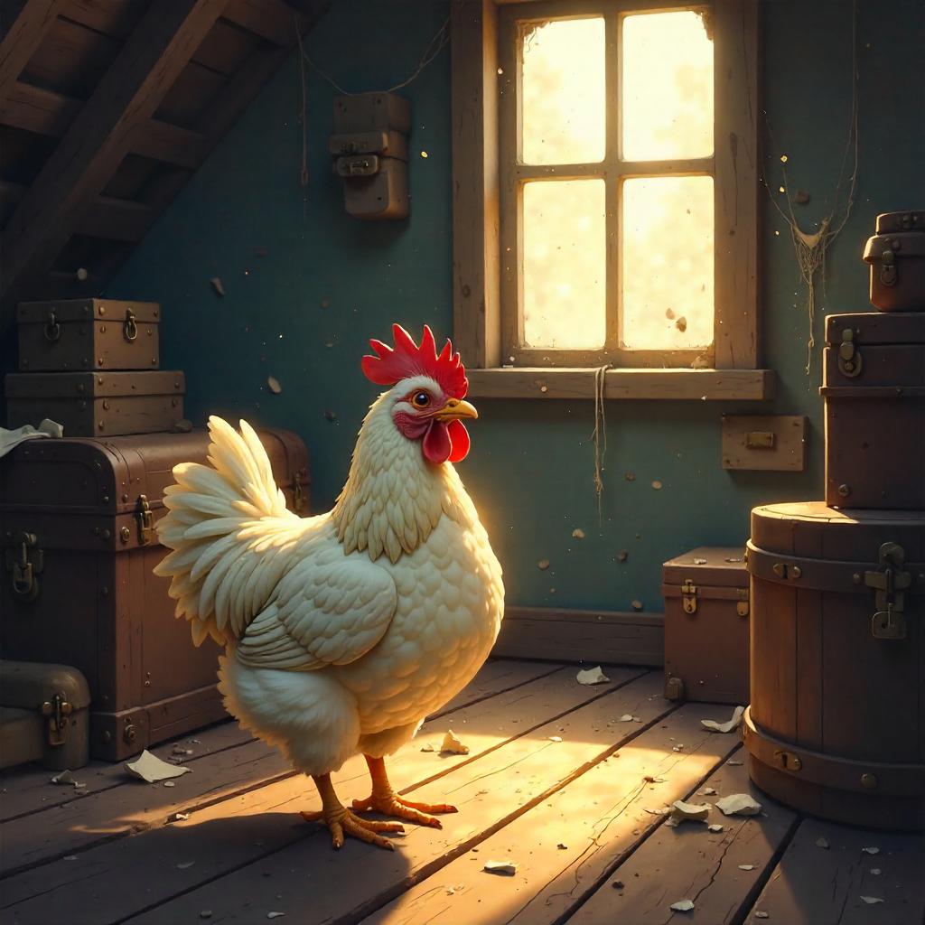 Attic Chicken: Digital Art Scene