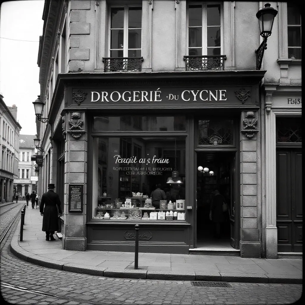 Black-and-White Drogerie du Cygne, Strasbourg