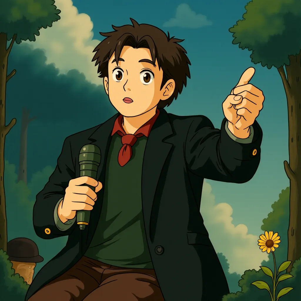 Adam Devine in Pitch Perfect (2012) - Anime style