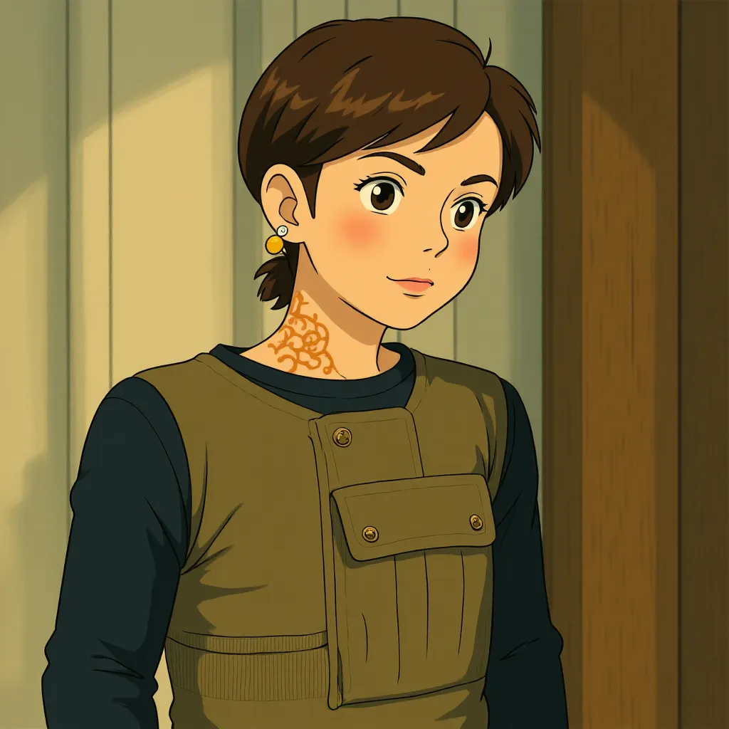 Veronica Roth in Divergent (2014) - Anime style
