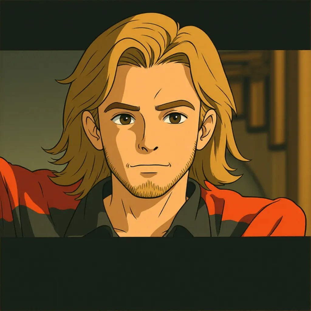 Chris Hemsworth in Thor (2011) - Anime style