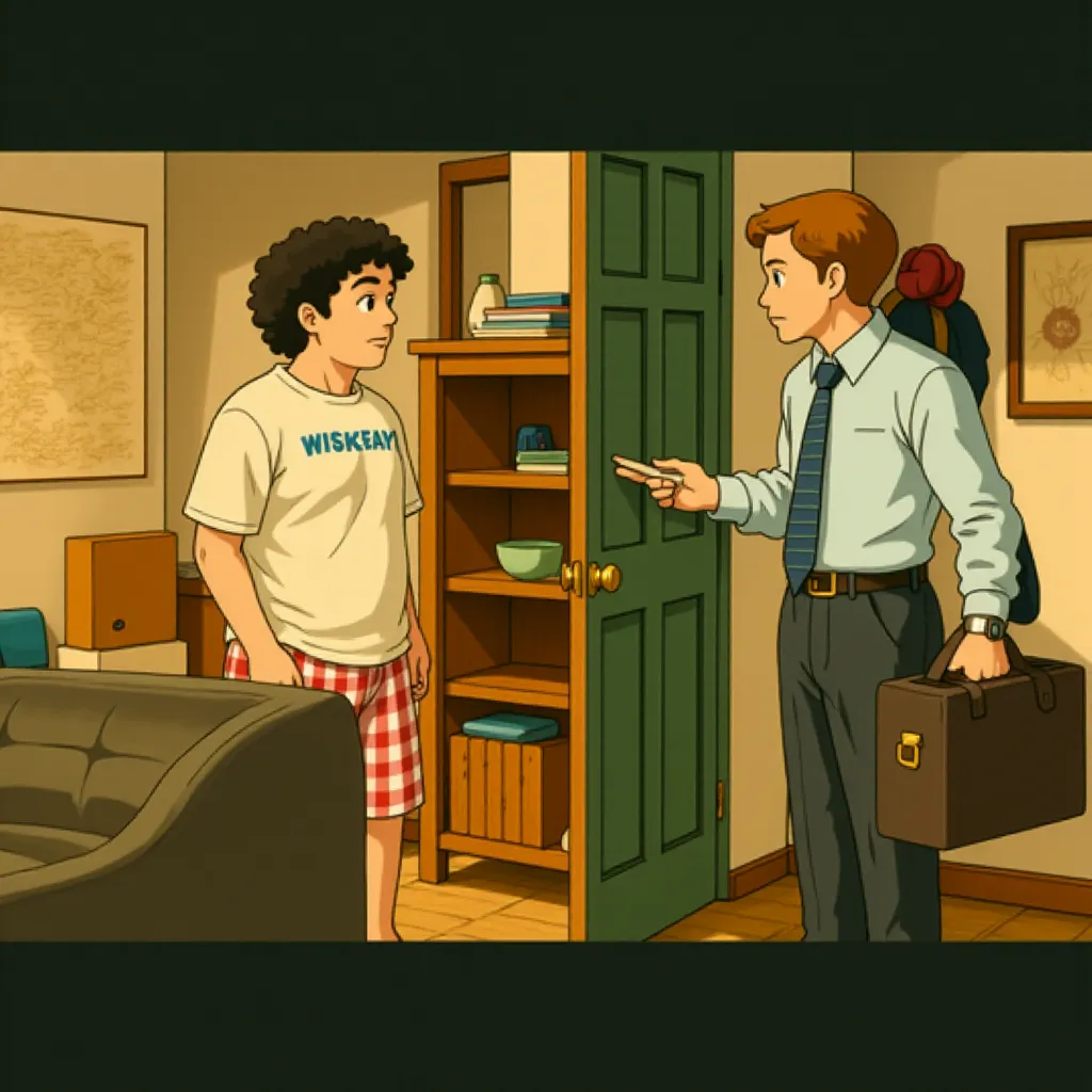 Jake Gyllenhaal and Josh Gad in Love & Other Drugs (2010) - Anime style
