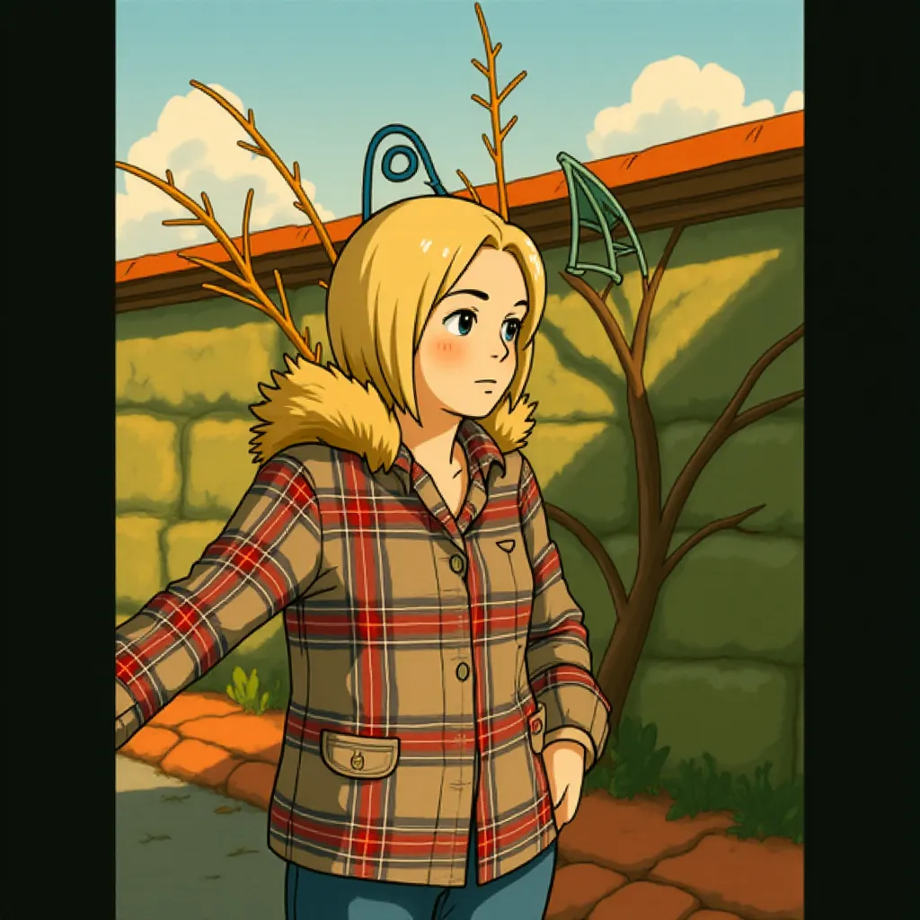 Michelle Williams in Manchester by the Sea (2016) - Anime style