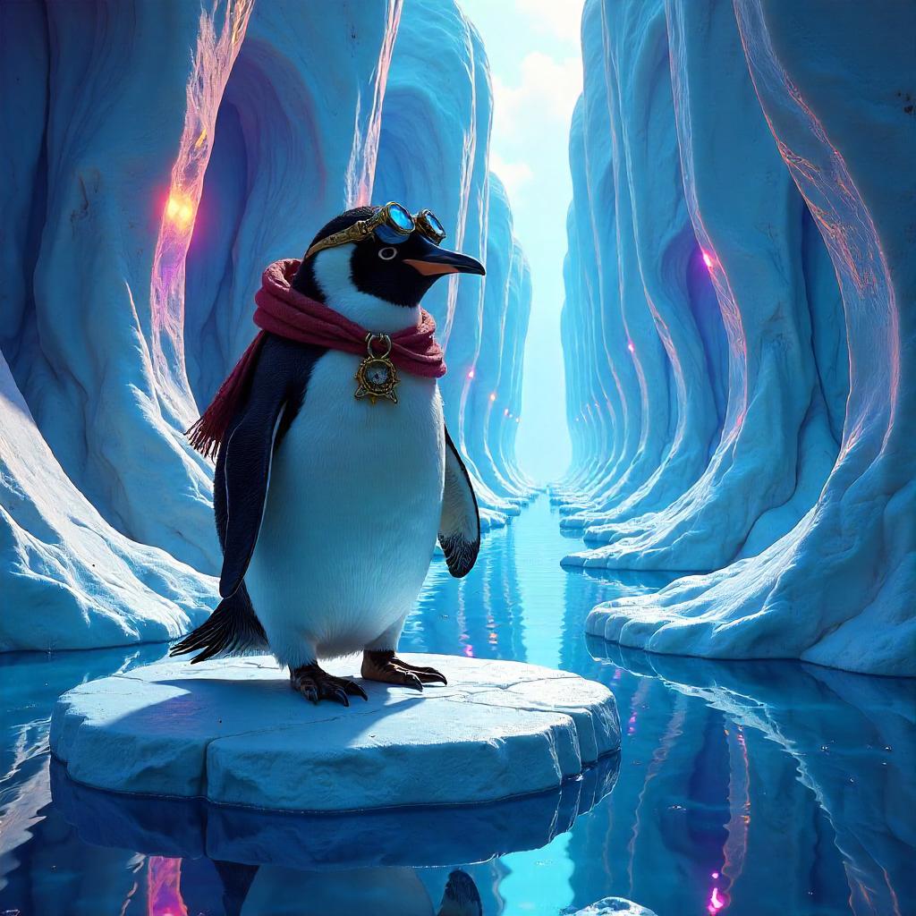 Penguin in the Mirror Dimension: Concept Art