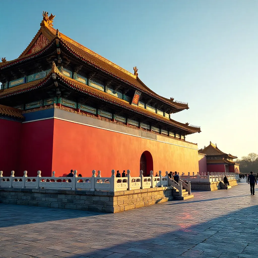 Stunning Gate of the Forbidden City, Beijing