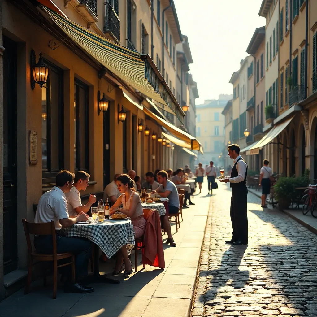 Vintage Lyon Bistro with Outdoor Seating