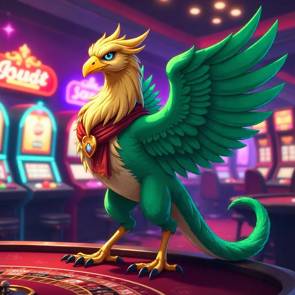 Anime Griffin at the Neon Casino