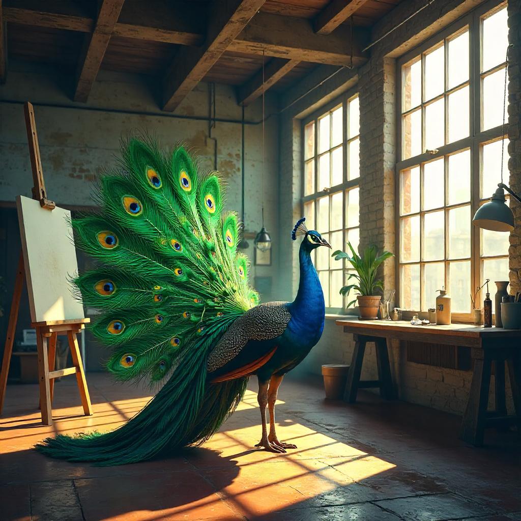 Loft Studio Peacock Concept Art