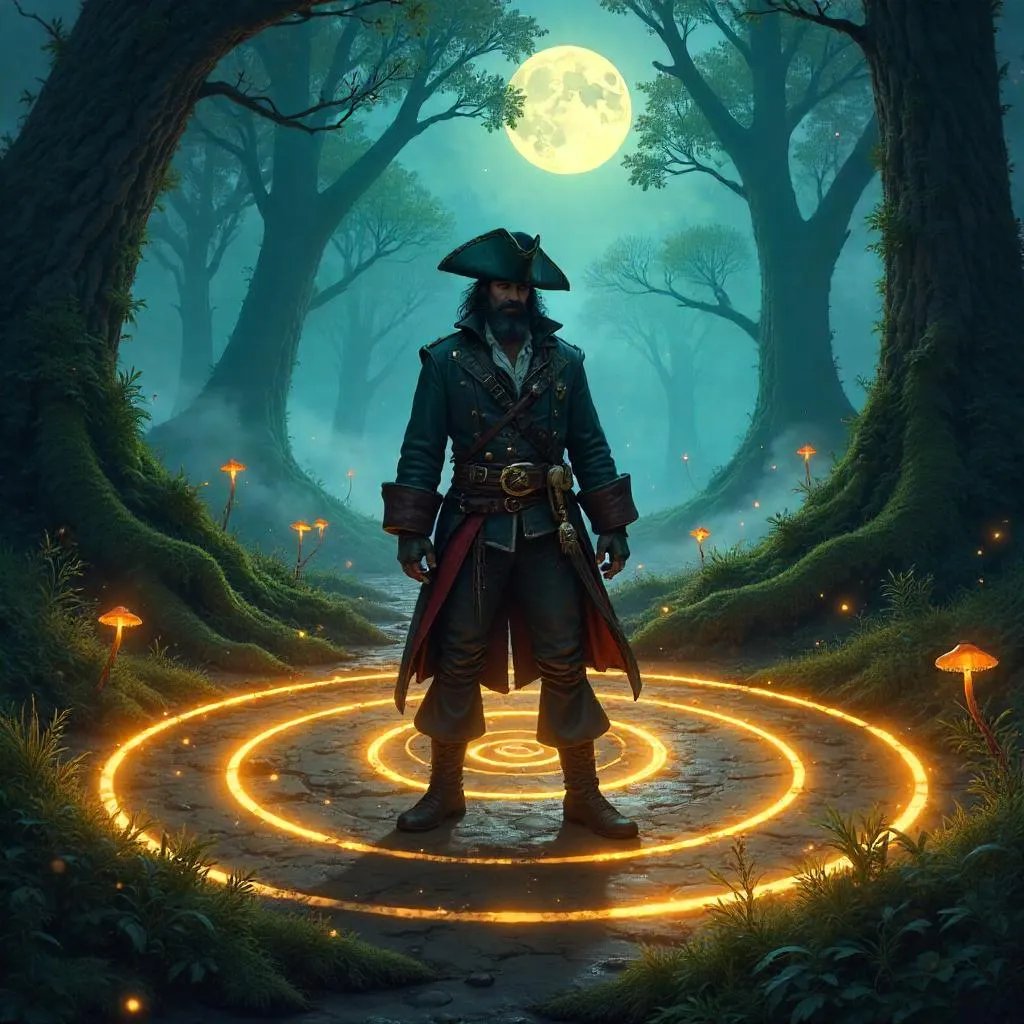 Pirate in Fairy Rings: Concept Art
