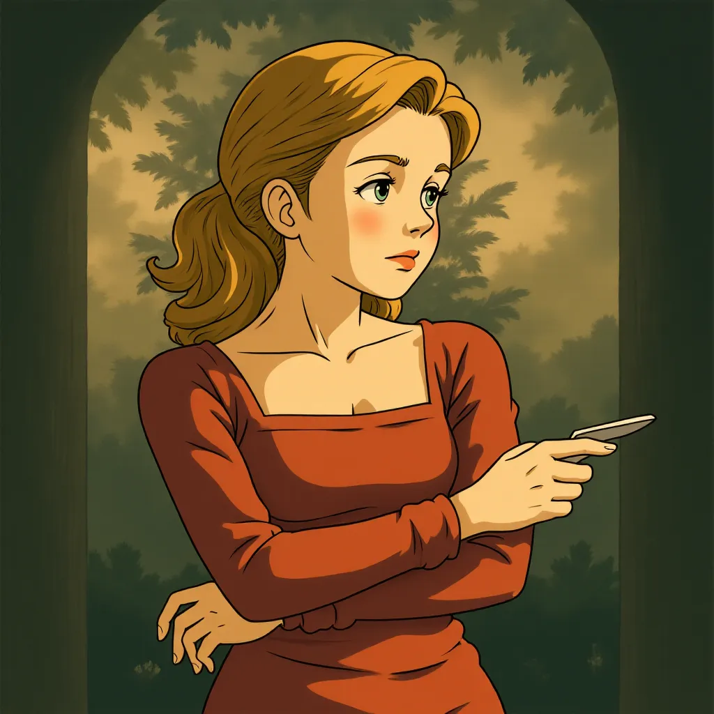 Mélanie Laurent in Inglourious Basterds (2009) - Anime style