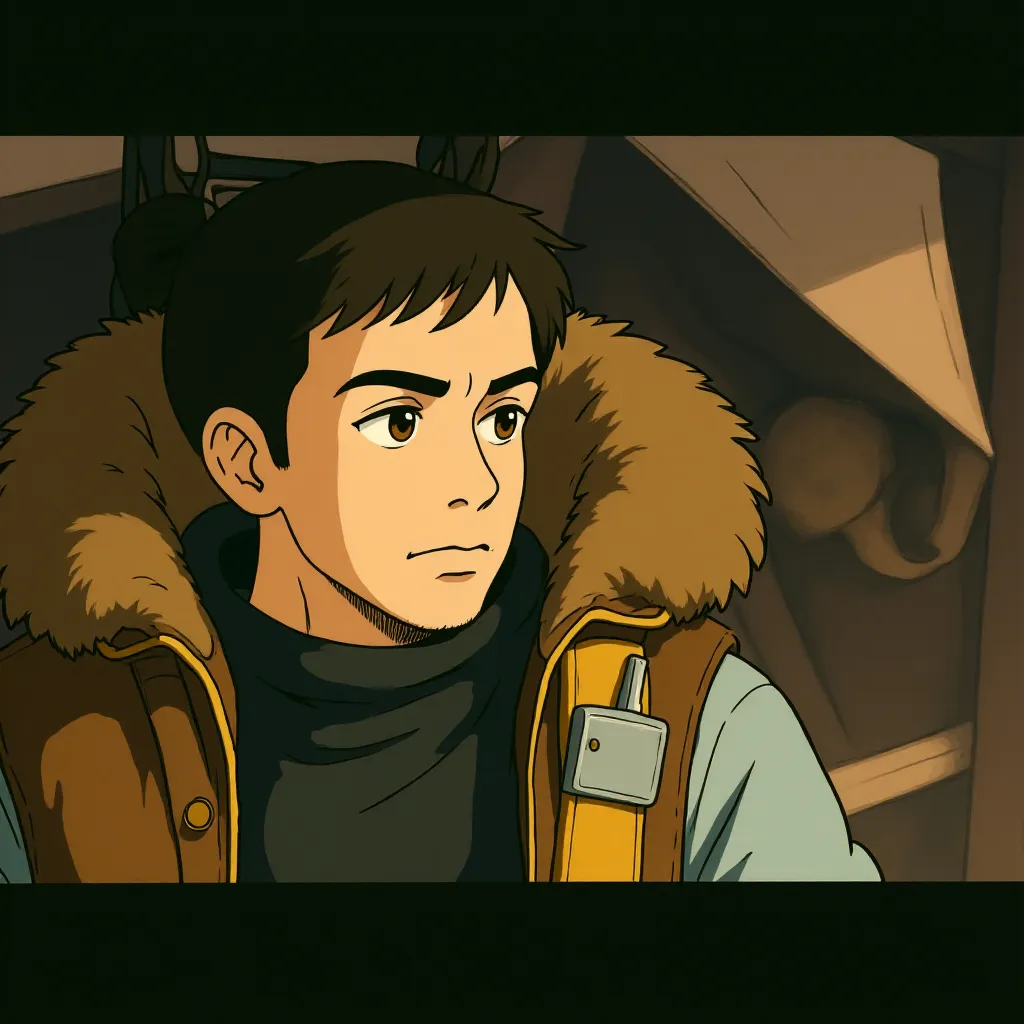 Jake Gyllenhaal in Source Code (2011) - Anime style