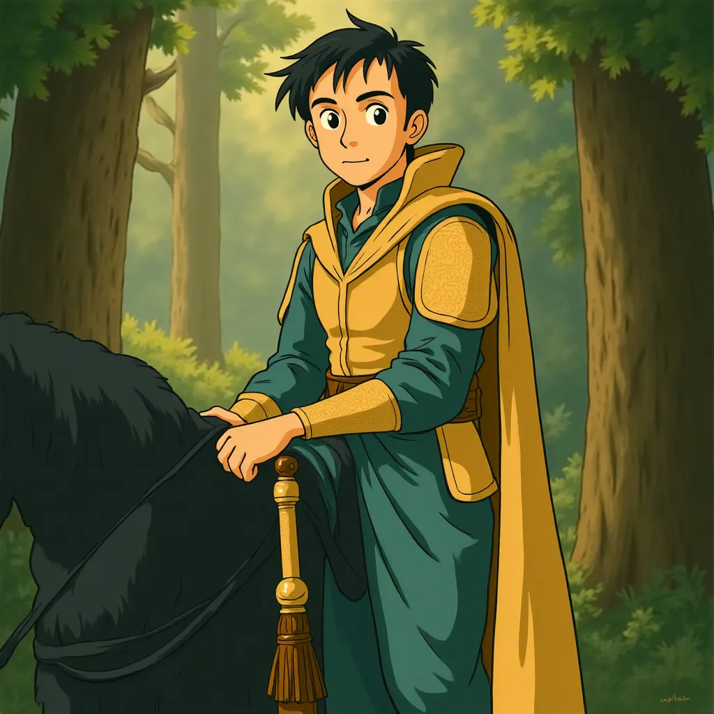 Regé-Jean Page in Dungeons & Dragons: Honor Among Thieves (2023) - Anime style