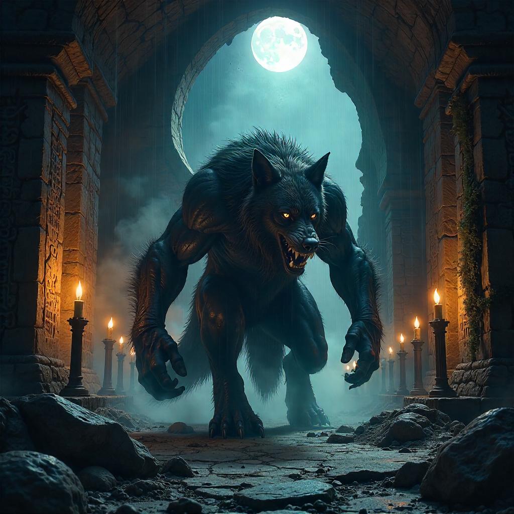 Howl in the Crypt: Werewolf in Digital Darkness