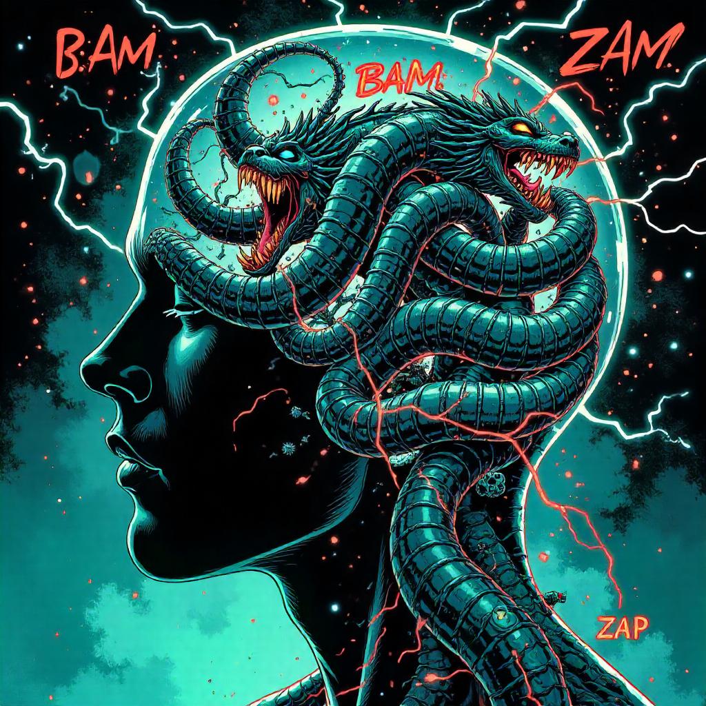 Hydra Dreamscape Inside a Thinker's Mind