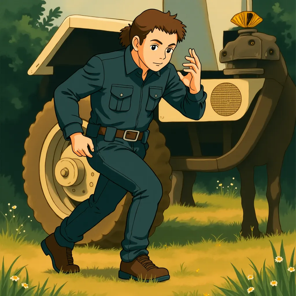 Jai Courtney in Insurgent (2015) - Anime style