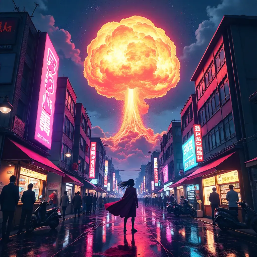 Neon Street Supernova: Anime City Burst