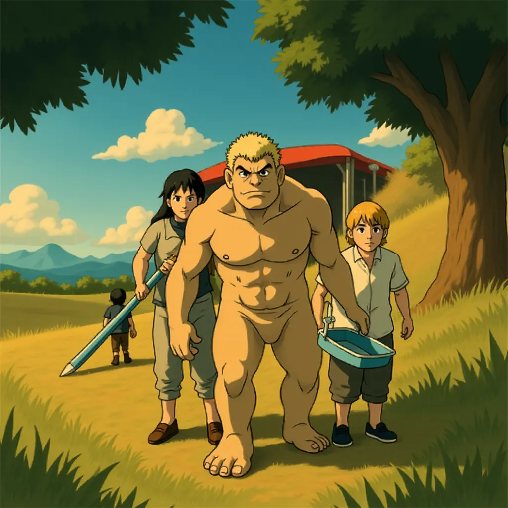 Red One (2024) - Ghibli style