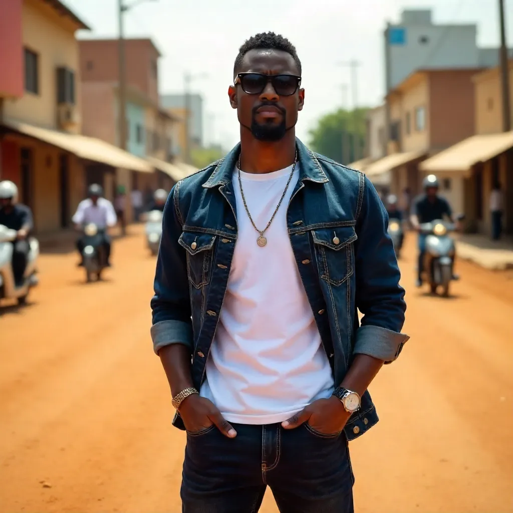 Kaduna Street Style: Confident Man in Sunglasses