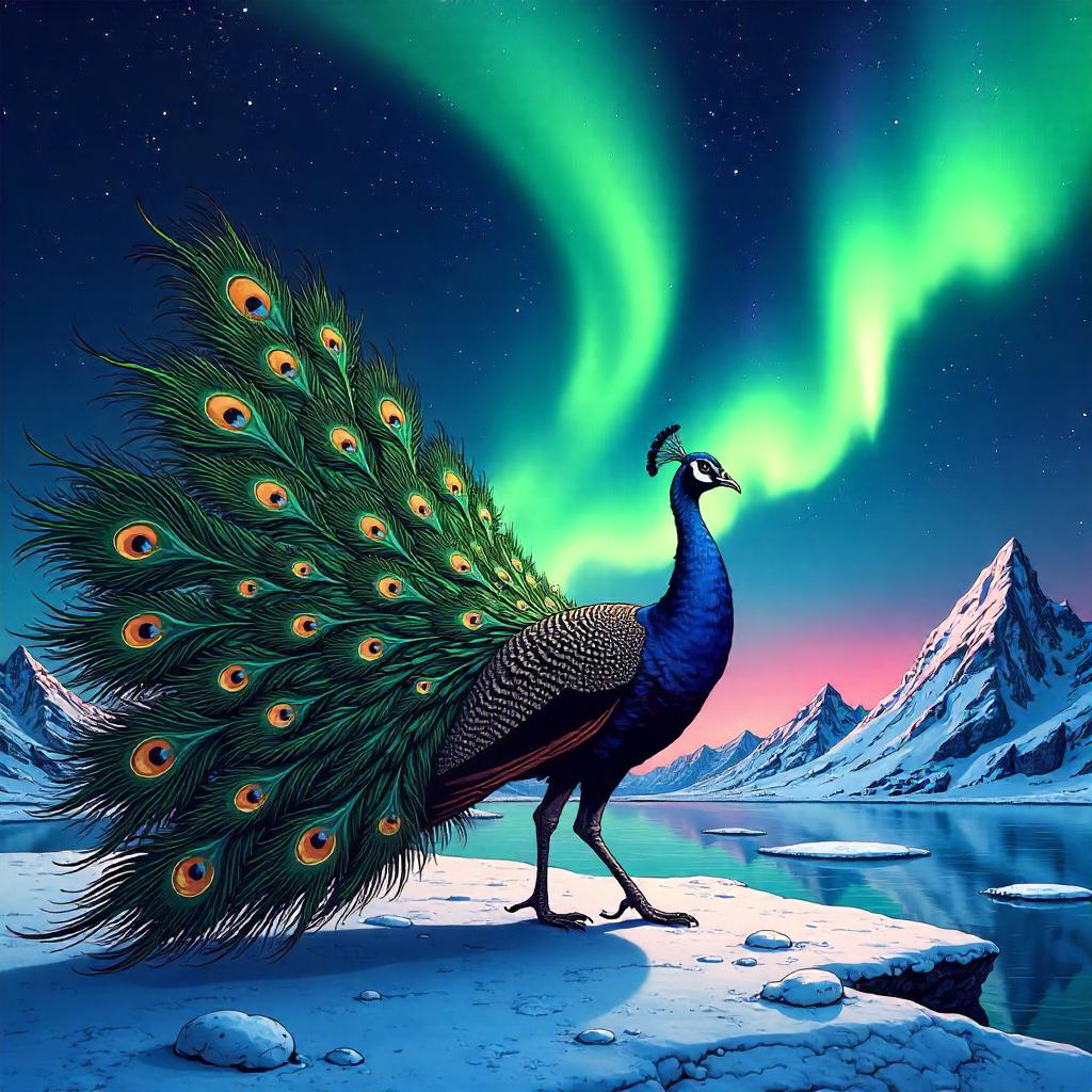 Aurora Peacock: Comic Night Under Lights