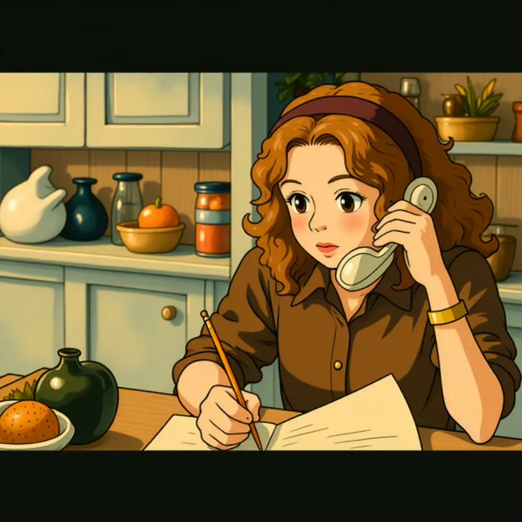 Emma Stone in The Help (2011) - Anime style