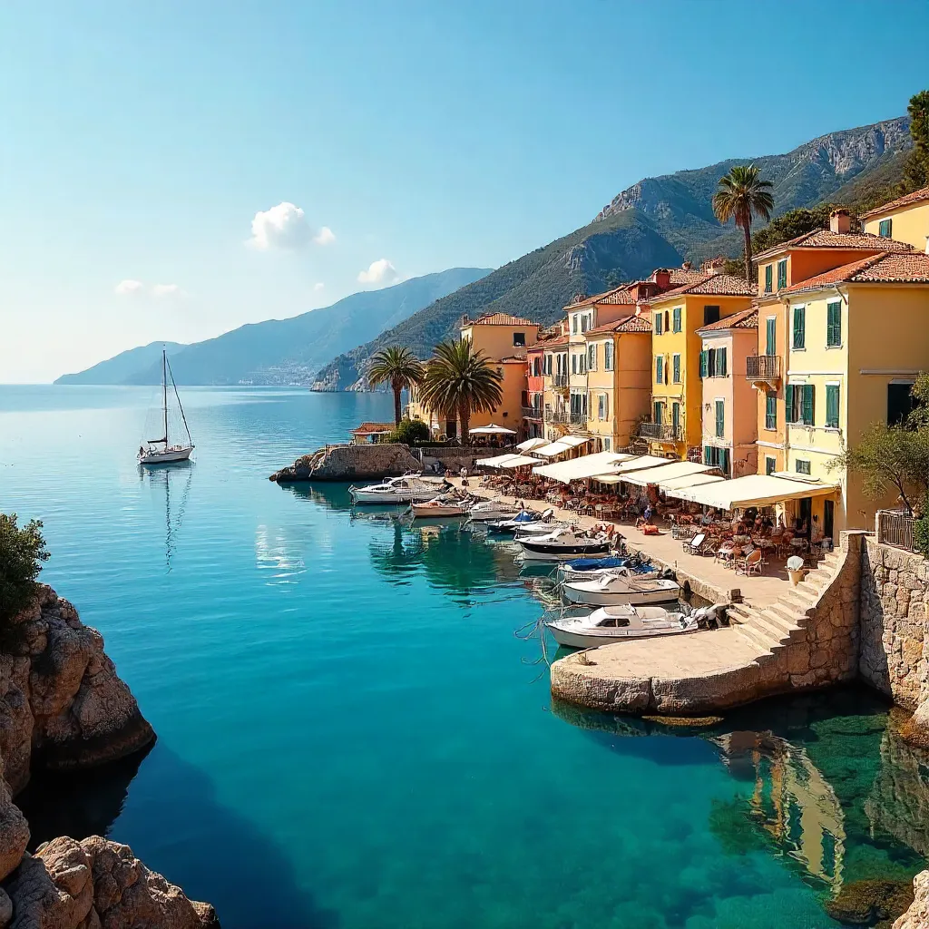 Port de Sóller Harbor: Colorful Buildings and Calm Waters