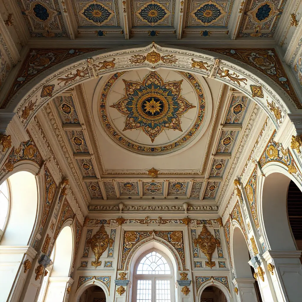 Ankara Ceiling: Turkish Craftsmanship in Coffered Art