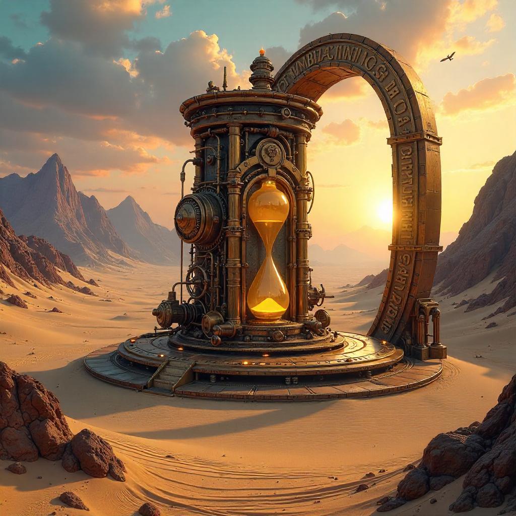 Desert Time Machine: Concept Art in Sands