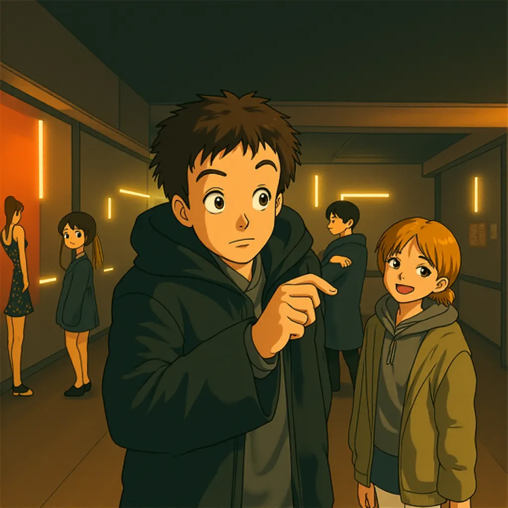Tom Hardy in Havoc (2025) - Ghibli style