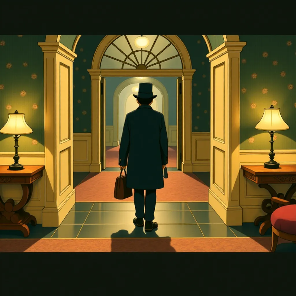Daniel Day-Lewis in Lincoln (2012) - Anime style