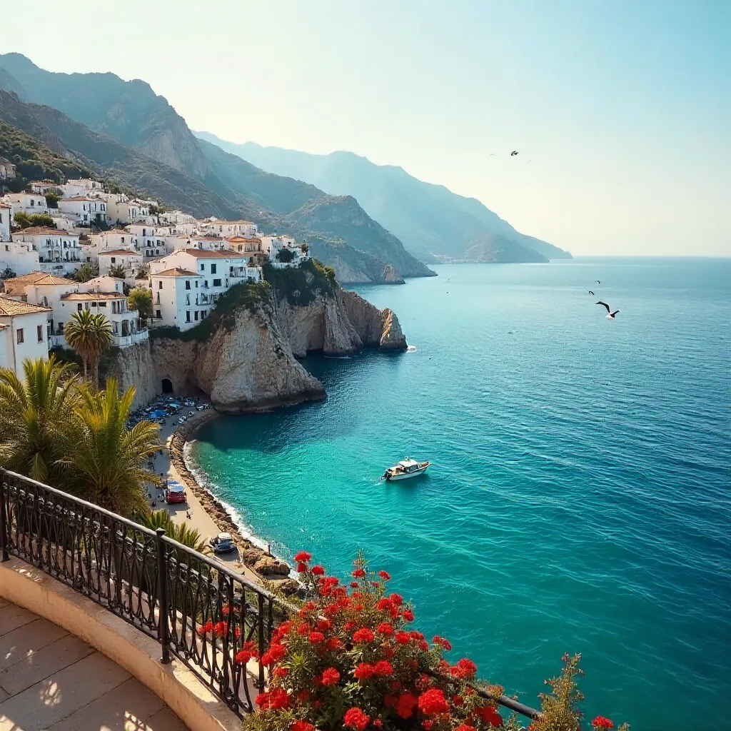 Balcón de Europa Nerja Coastal Vista