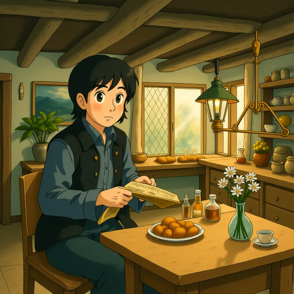 Daniel Radcliffe in Harry Potter and the Deathly Hallows: Part 1 (2010) - Anime style