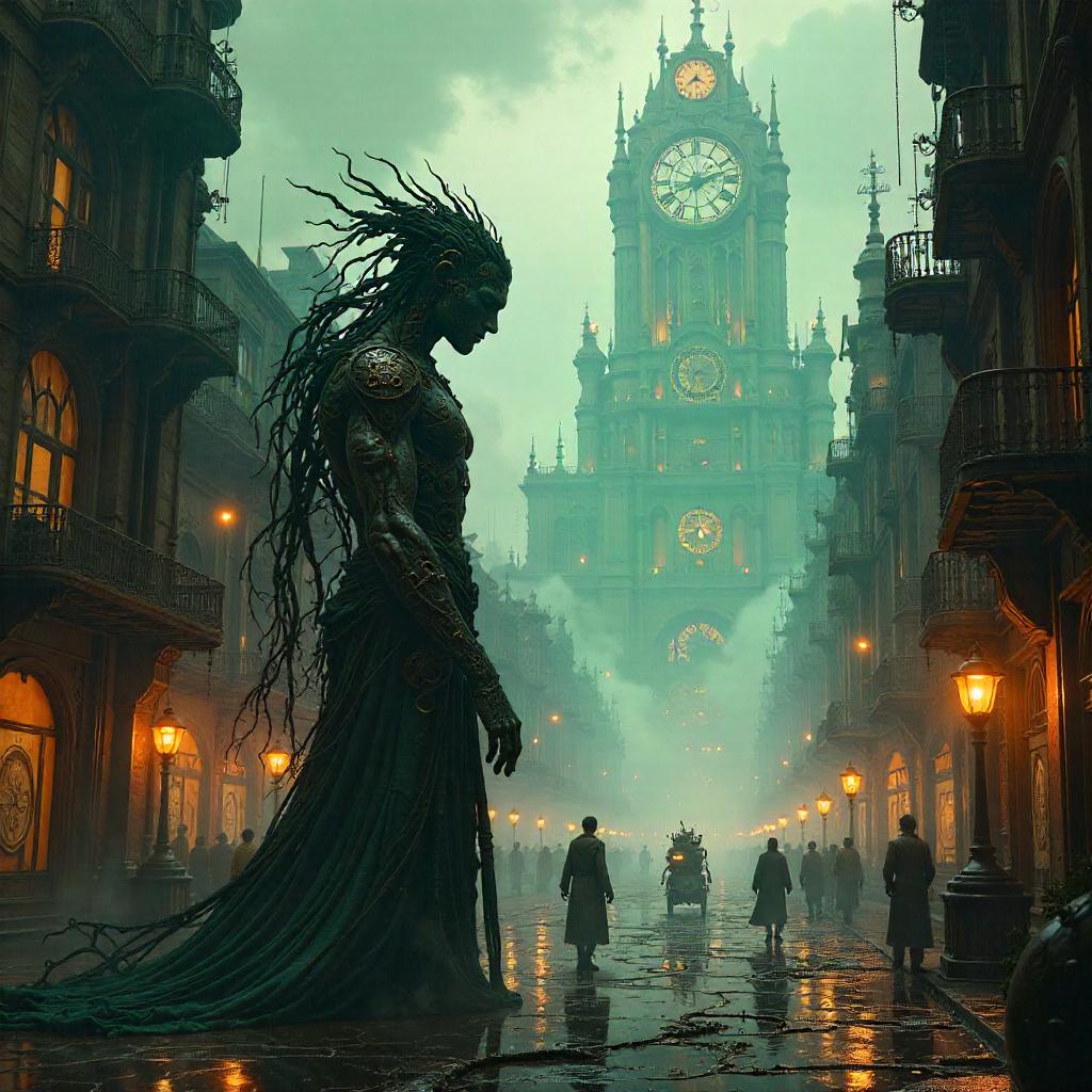 Shapeshifter in a Clockwork City Concept Art