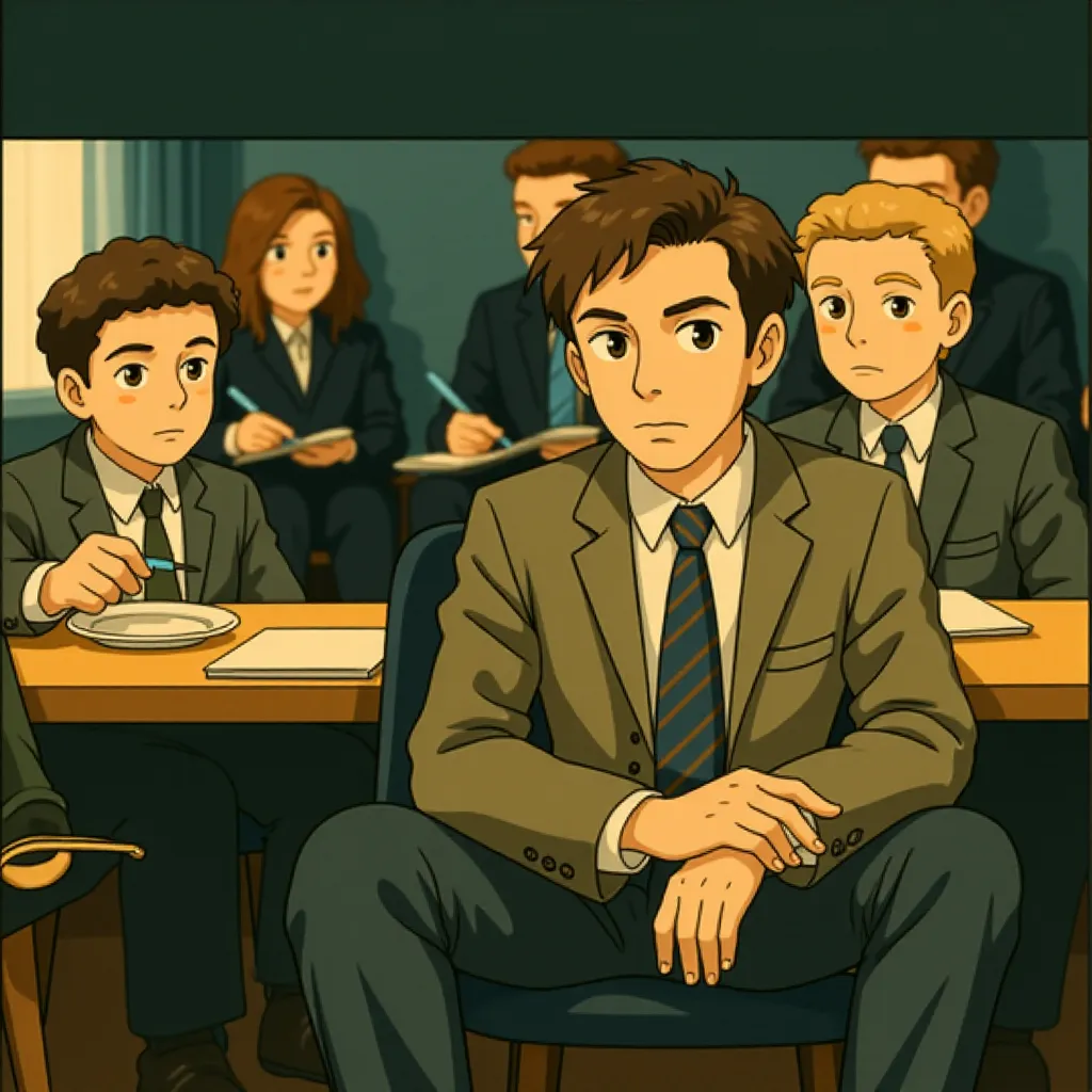 Jason Bateman and John Francis Daley in Horrible Bosses (2011) - Anime style