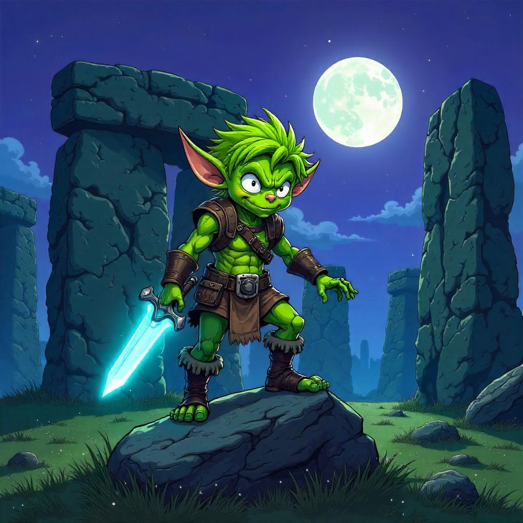 Goblin at Stonehenge: Anime Night Encounter
