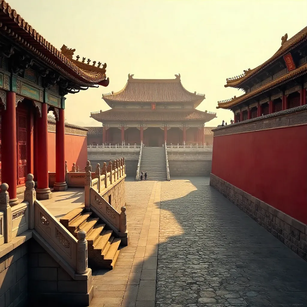 Majestic Eaves and Imperial Grandeur of the Forbidden City