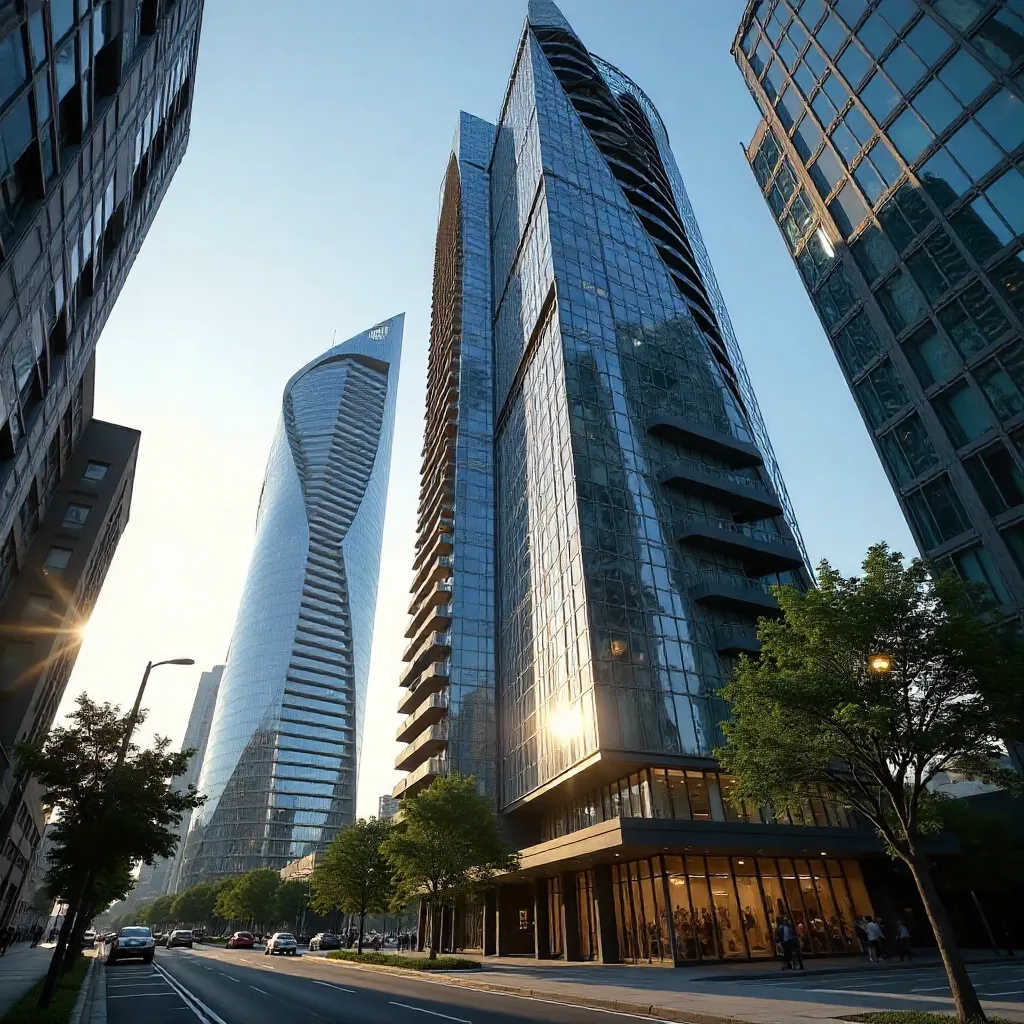 Striking Modern High-Rise Architecture with Unique Facades