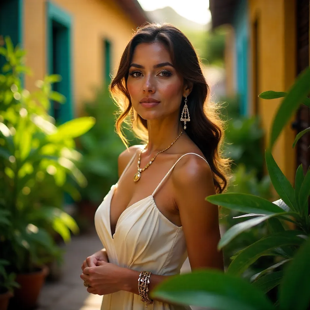 Elegant Jewelry Portrait in San Cristóbal de las Casas