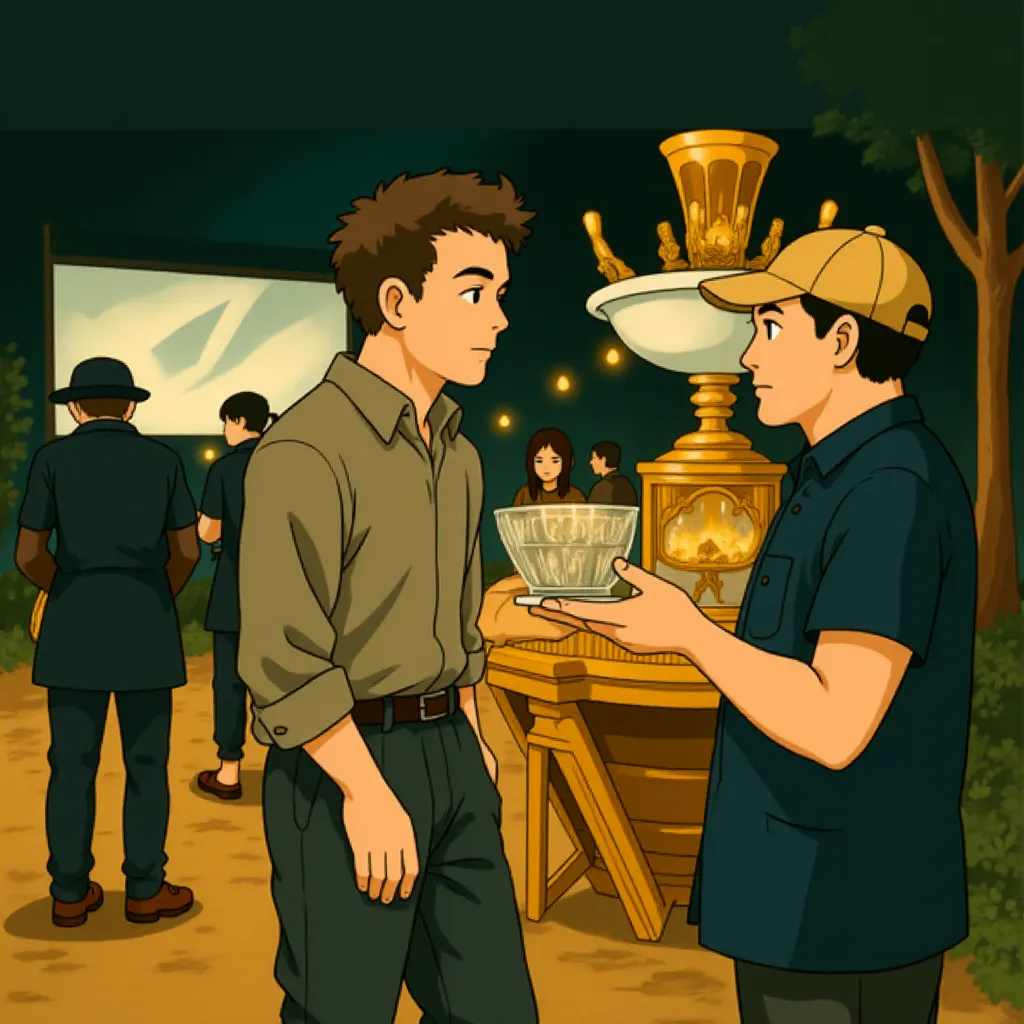 Ryan Reynolds and Martin Campbell in Green Lantern (2011) - Anime style