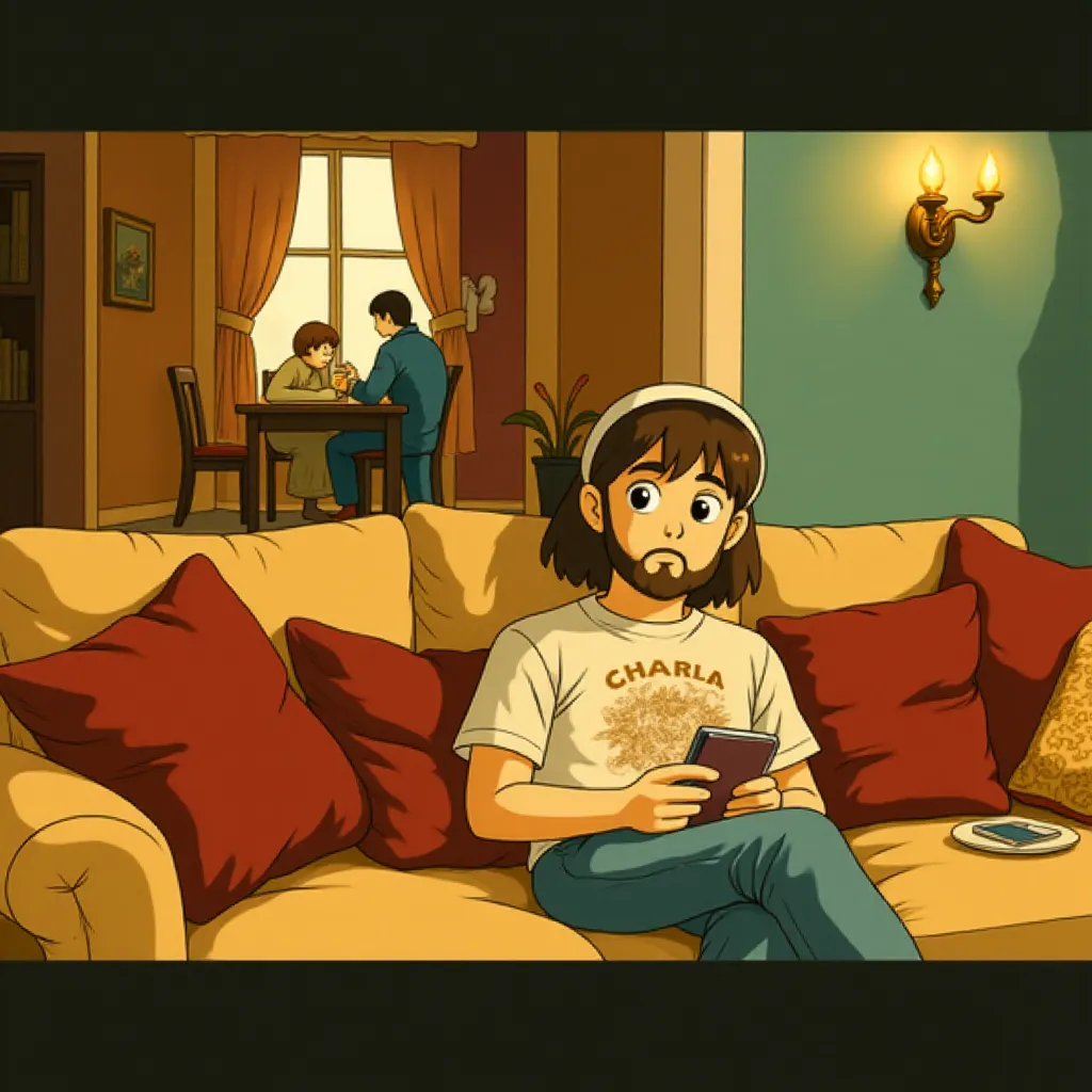Zach Galifianakis in The Hangover Part III (2013) - Anime style