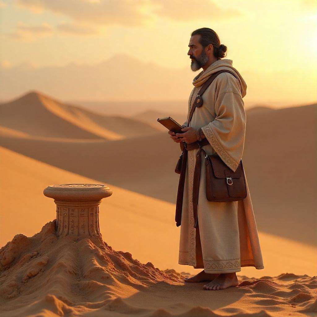 Desert Dunes Scholar: Photoreal 3D Render