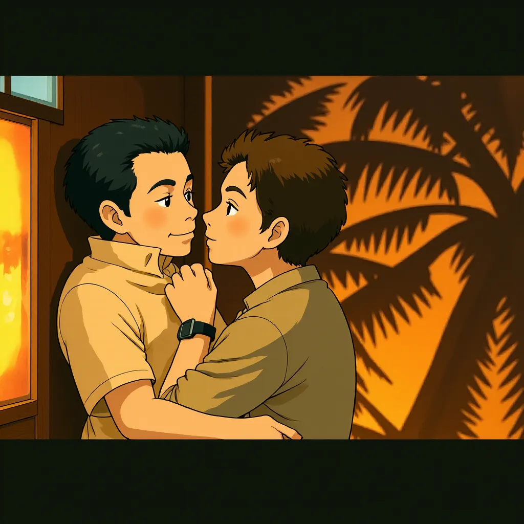 Matthew McConaughey and John Leguizamo in The Lincoln Lawyer (2011) - Anime style