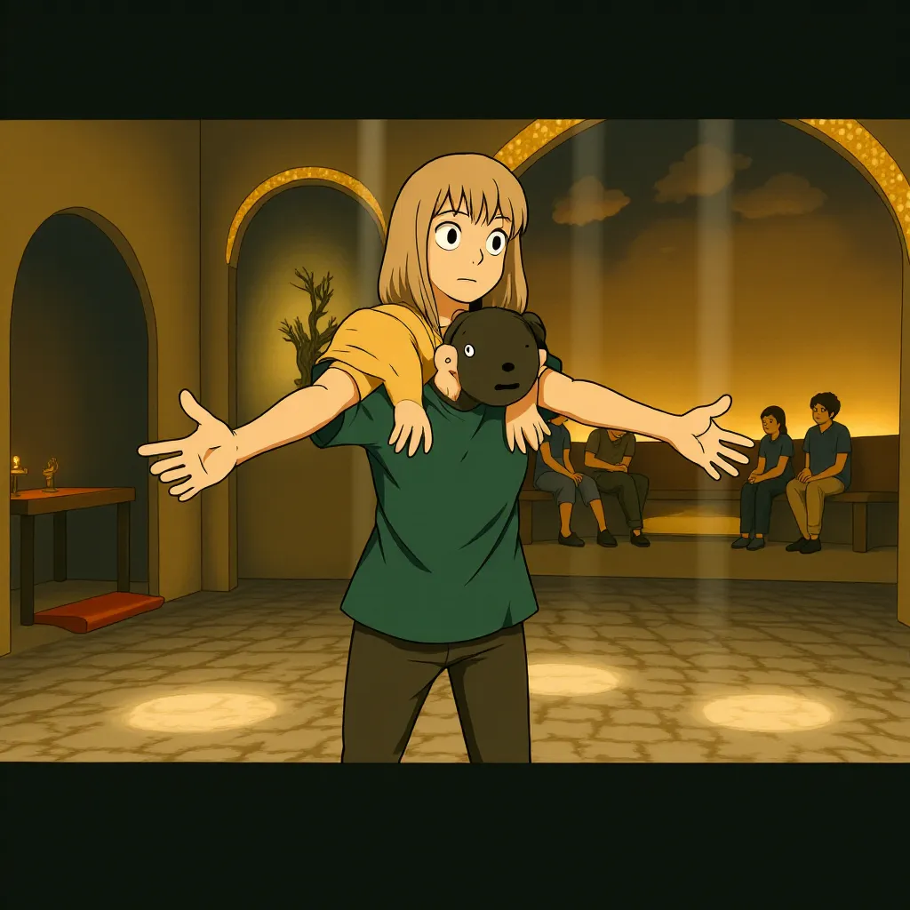 Henry Cavill and Dua Lipa in Argylle (2024) - Anime style