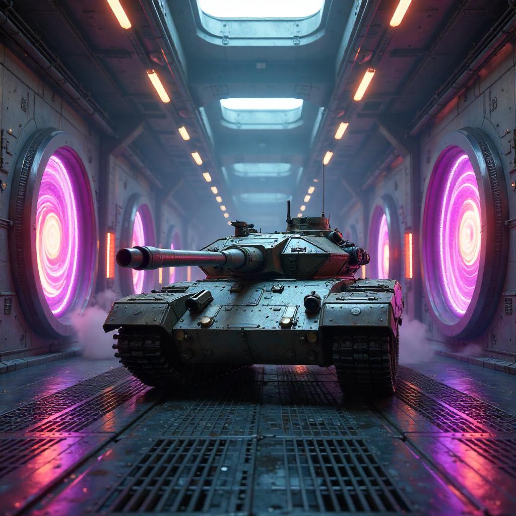 Epic Portal Chamber Tank – 3D Render