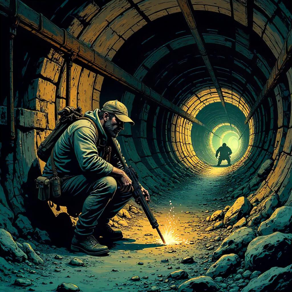 Mine Hunter: A Comic-Book Chase
