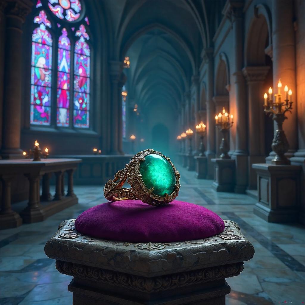 The Enchanted Ring in the Castle of Nightfall